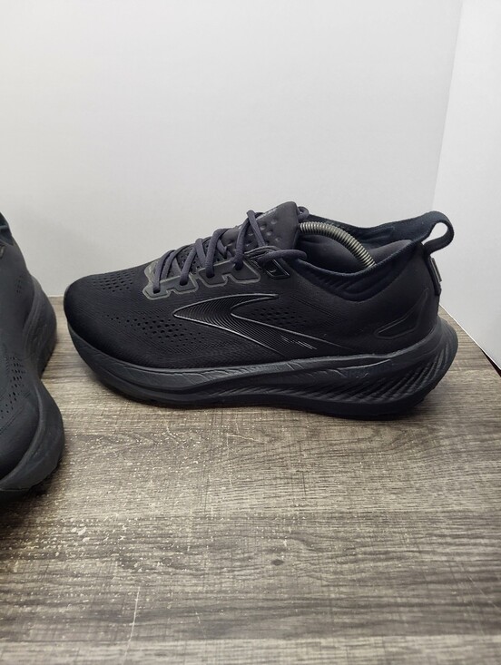 Brooks Glycerin 23 Mens Size 11.5 Black Ebony Athletic Running Shoes Sneakers